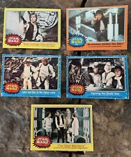 Star Wars Topps 1977 Han Solo Trading Cards. Okay Condition picture