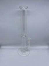 Hookah Water Pipe 17inch 7mm Thick Wall Heavy Glass Bong Straight picture