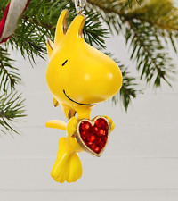 Woodstock Have a Heart Ornament Christmas Charlie Brown Hallmark Snoopy NIB picture