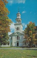 Postcard VT Old First Church Old Bennington, Vermont picture