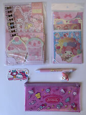 Sanrio Characters 💖 MY MELODY 3D Figure Pen Stationary Sticker 4PC Set Lot NEW picture