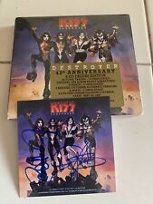 KISS Destroyer 45th SIGNED 2 CD AUTOGRAPHED By Gene Simmons & Paul Stanley RARE picture