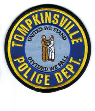 Tompkinsville (Monroe County) KY Kentucky Police patch - NEW *Clothback* picture