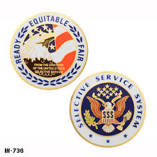 US SSS Selective Service System Challenge Coin From The Director... ~ Vanguard picture