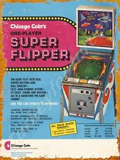Chicago Coin Super Flipper Pinball 9
