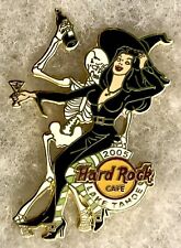 HARD ROCK CAFE LAKE TAHOE SEXY WITCH GIRL DANCING WITH SKELETON PIN # 29521 picture