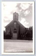 Postcard RPPC Methodist Church Blanco Texas picture