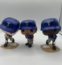 Texas Rangers Funko MLB 2023 World Series Champions Exclusive Lot Of 3 No Box picture