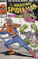 Official Marvel Index to Amazing Spider-Man #7 FN 1985 Stock Image picture