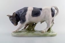 Royal Copenhagen number 1195 large bull. Designed by Knud Kyhn. picture