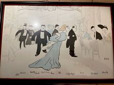 Vintage Original Maxim's de Paris Restaurant Framed Menu, Signed, Rare picture