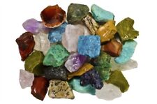 Fantasia Materials: 3 lbs Rough Madagascar 17-Stone Mix -Tumble Rocks picture