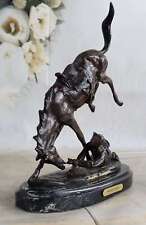 WICKED PONY by Frederic Remington Western Bronze Metal Statue Sculpture Cowboy picture