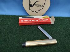 RARE BRAND NEW Vintage Comoy's England Made Smokers Knife in Original Box picture
