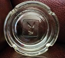 Vintage Playboy Bunny Club Glass Ashtray VGC picture
