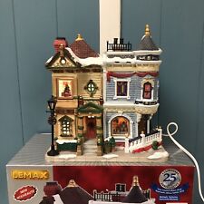 Lemax Christmas Village Christmas In The City 25th Anniversary Lighted Building picture