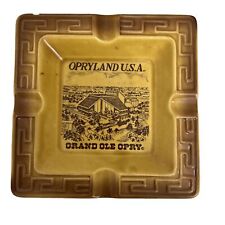 Vintage Porcelain Nashville Opryland Grand Ole Opry Souvenir Ashtray Japan 6.5” picture