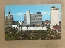 Postcard Jacksonville FL Florida Hemming Park Skyline Hotel George Washington picture