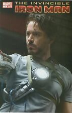 Invincible Iron Man #1 Robert Downey Jr Movie Photo Variant Marvel Comics 2008 picture