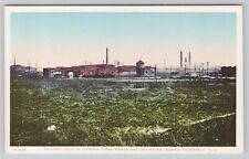 postcard Chrome Steel Works Detinning Roosevelt Carteret NJ factory picture