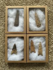Collection of 5 Prestine Native American Arrowheads Artifacts Points Ohio picture