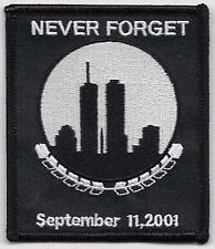 Never Forget - 911 Patch 3.25x2.25 picture
