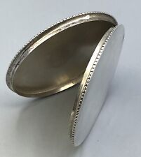 Vintage Sterling Silver Compact 4