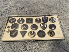 🔥RARE WW2 USAF Air Force Officer Air Crew Member Pins Set Wings 🔥 picture