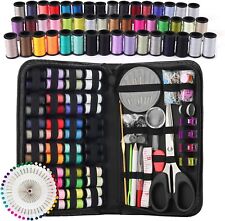 172pc Home Travel Sewing Kit Thread Threader Needle Tape Measure Scissor Thimble picture