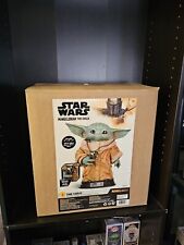 Rubies Star Wars The Mandalorian The Child Life-Size Statue W/Necklace MIB/New picture