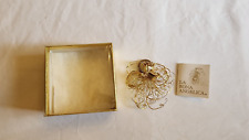 La Bona Angelica Gold Wire Faux Pearl “Good Angel” Christmas Ornament picture