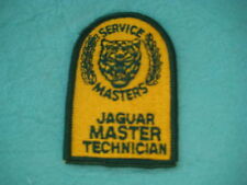 Vintage Jaguar Master Technician Service Masters Hat  Uniform Patch  2 