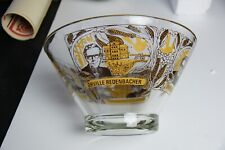 Orville Redenbacher Glass Popcorn Heavy Bowl Vintage 1977 picture
