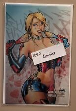 PlaySuper Harley Quinn Jose Varese Whatnot Con Metal Edition Variant 1-of-1 - NM picture
