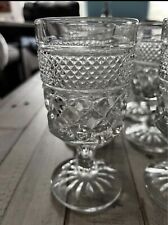 Short Stemmed Wine Glasses - Vintage Set of 6 picture