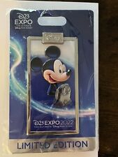 2022 D23 Expo Disney Mickey Mouse Logo Pin LE 1000 NEW RARE picture