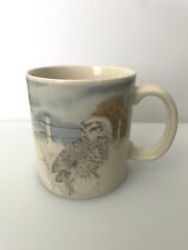 Vintage Otagiri Japan Snowy White Owl Coffee Mug - Gibson Greeting Cards Inc. picture