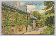 Postcard The Old Harper House Built in 1780 Harper's Ferry Virginia picture
