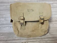 WW2 US Army Military M1936 Musette Shoulder Bag Field Gear LUCE MANUFACTURE 1942 picture