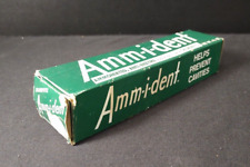 Vintage Amm-i-dent Ammident Toothpaste Collectible - New, USA picture