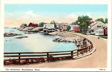 C.1920s Marblehead MA The Boulevard Dirt Road View Massachusetts Postcard 926 picture
