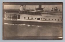 1915 California Ferry Real Photo RPPC Postcard picture