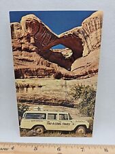 Vintage Postcard Canyonlands Park Utah Paul Bunyan's Potty Tag-A-Long Tours Moab picture