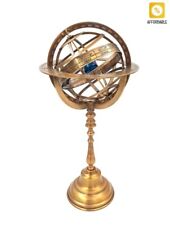 Spherical Astrolabe On A Metal Base Decoration Gift For A Traveler Scientist picture