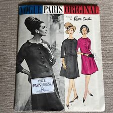 60s VOGUE PARIS ORIGINAL Sewing Pattern PIERRE CARDIN 1179 SUIT UNCUT Sz 12 = 4 picture