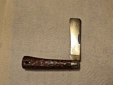 RARE 1872 - 1926 MILLER BROS CUT CO. MERIDEN BONE- NAVY ROPE KNIFE. NICE picture