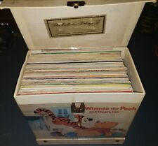 SPANISH Walt Disney BOOK/RECORD Box Set 24 Pages, 33 1/3 RPM Espanol 7