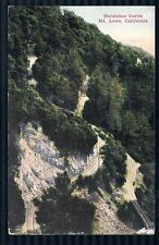 1907-15 Print Postcard; Horse Shoe Curve, Mt. Lowe CA San Gabriel Mts. Unposted picture