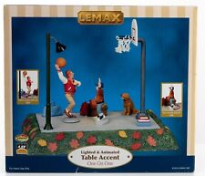 Lemax Village ONE ON ONE  #04225 Basketball Light & Motion Retired 2010 picture