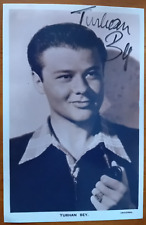 ORIGINAL AUTOGRAPHED PHOTO TURHAN BEY Song of India, The Amazing Mr X picture